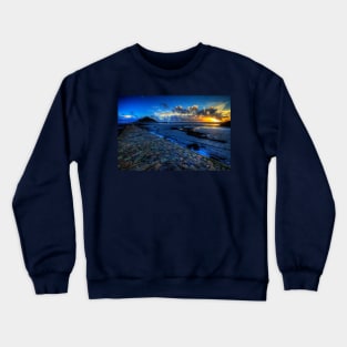 St Michael's Mount Dramatic Sunset Crewneck Sweatshirt